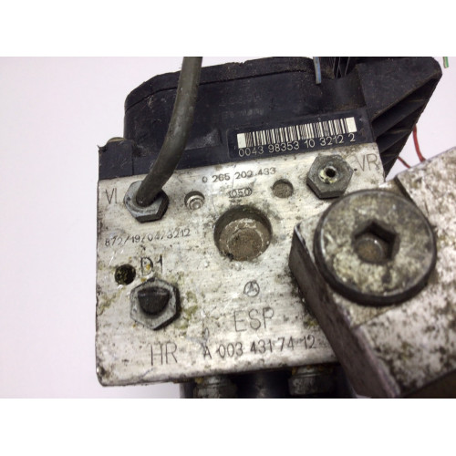 Mercedes A-Class W168 A160 ABS Beyni 0265202433 A0034317412
