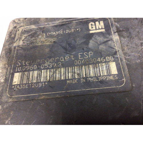 Opel Astra H ABS Beyni 10.0960-0539.3 13213610 10.0206-0206.4 00403046D0