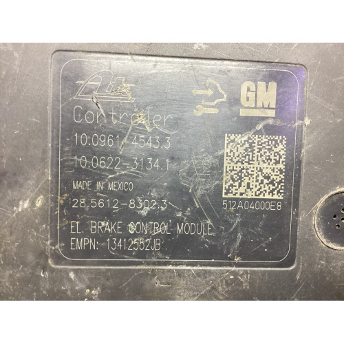 Opel Astra J ABS Beyni 10.0961-4543.3 10.0622-3134.1 28.5612-8302.3 13412552 10.0212-0886.4