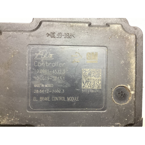 Opel Astra J Zafira C Abs Beyni 10.0961-4532.3 10.0619-3843.1 28.5612-3602.3 13379599 10.0212-0754.4 
