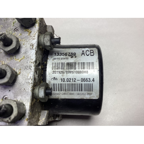 Opel Astra J Abs Beyni 10.0961-4522.3 10.0619-3651.1 28.5611-8103.3 13356789 10.0212-0663.4
