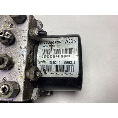 Opel Astra J Abs Beyni 10.0961-4522.3 10.0619-3651.1 28.5611-8103.3 13356789 10.0212-0663.4