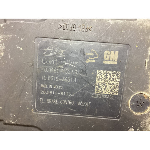 Opel Astra J Abs Beyni 10.0961-4522.3 10.0619-3651.1 28.5611-8103.3 13356789 10.0212-0663.4