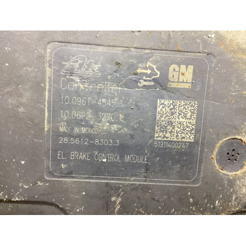 Opel Astra J Zafira C Abs Beyni 10.0961-4545.3 10.0622-3270.1 28.5612-8303.3 13412552 10.0212-0886.4 