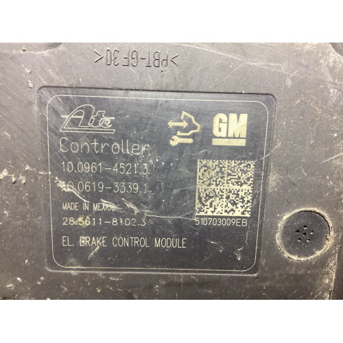 Opel Astra J Abs Beyni 10.0961-4521.3 10.0619-3339.1 28.5611-8102.3 13347808 10.0212-0541.4