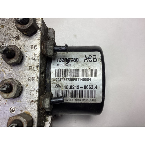 Opel Astra J Abs Beyni 10.0961-4522.3 10.0619-3651.1 28.5611-8103.3 13356789 10.0212-0663.4