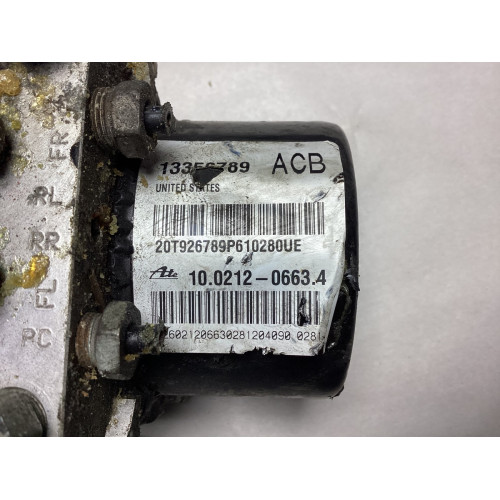 Opel Astra J Abs Beyni 10.0961-4522.3 10.0619-3651.1 28.5611-8103.3 13356789 10.0212-0663.4