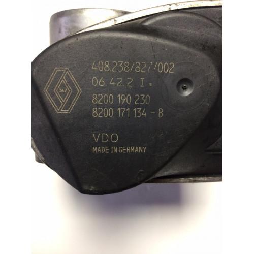 Renault Scenic Fluence Megane Gaz Kelebeği Boğaz Kelebeği 8200190230 8200171134B