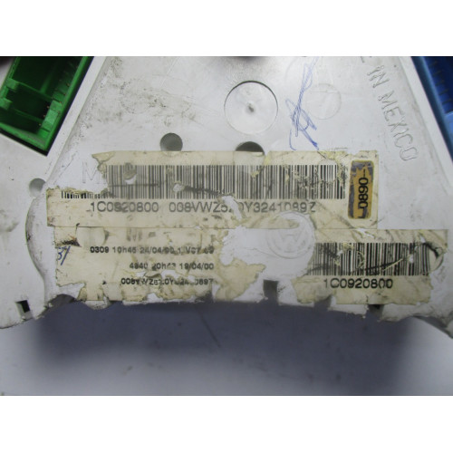 Volkswagen Kilometre Saati Gösterge Paneli 1C0920800