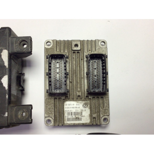 Fiat Grande Punto 1.2 Motor Beyni Komple Seti 00517986150 IAW5SF3.M1