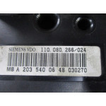  Mercedes W203 CL203 Benzinli Kilometre Saati Gösterge Paneli A2035400648