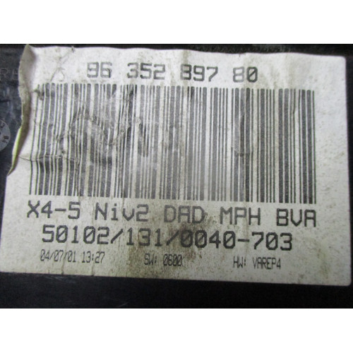 Citroen C5 Benzinli OTOMATİK Kilometre Saati Gösterge Paneli 9635289780