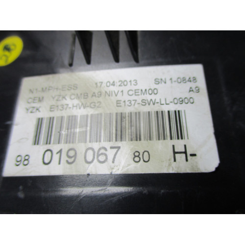 Peugeot 208 Benzinli Kilometre Saati Gösterge Paneli 9801906780H
