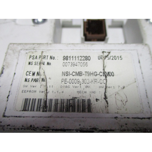 Peugeot 308 Dizel Kilometre Saati Gösterge Paneli 9811112280