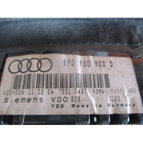 Audi A3 Dizel Kilometre Saati Gösterge Paneli 8P0920900D
