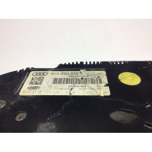 Z Audi A4 Kilometre Saati Gösterge Paneli 8K0920930A