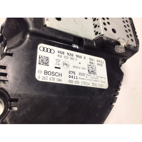 Z Audi A6 A7 Gösterge Paneli Kilometre Saati 4G8920900K