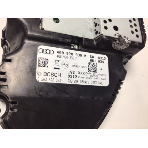 Z Audi A6 A7 Kilometre Saati Gösterge Paneli 4G8920930M