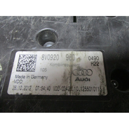 Audi A3 2015 MK3 Kilometre Saati Gösterge Paneli 8V0920960