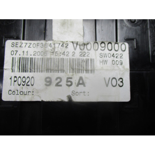 Seat Leon 1P1 Kilometre Saati Gösterge Paneli 1P0920925A 
