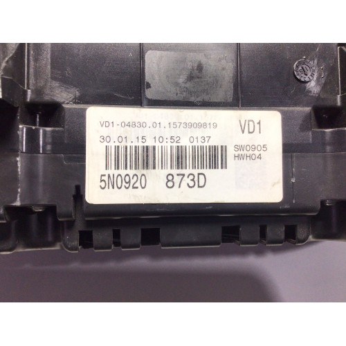 Z Volkswagen Tiguan Kilometre Saati Gösterge Paneli 5N0920873D