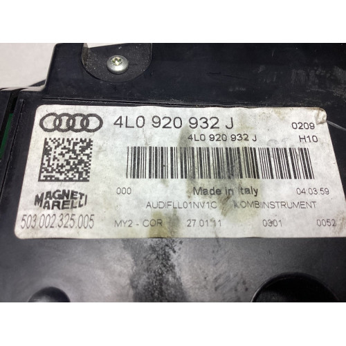 Audi Q7 3.0 TDI Gösterge Paneli Kilometre Saati 4L0920932J