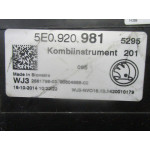Skoda Octavia 2 TDI Kilometre Saati Gösterge Paneli 5E0920981