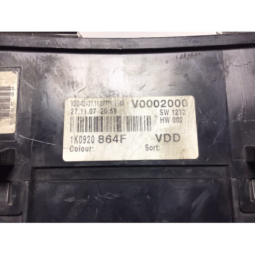 Volkswagen Golf 5 Kilometre Saati Gösterge Paneli 1K0920864F