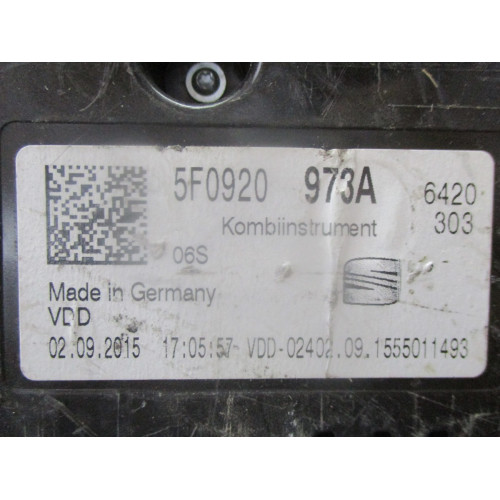 Seat Leon MK3 5F  1.6TDİ Kilometre Saati Gösterge Paneli 5F0920973A