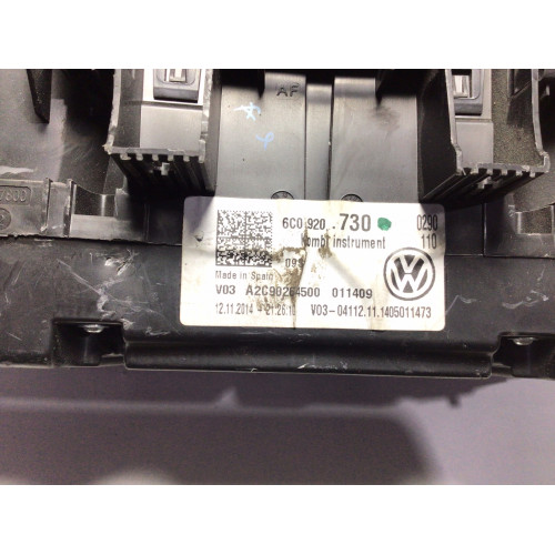 Z Volkswagen Polo Kilometre Saati Gösterge Paneli 6C0920730