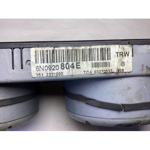Volkswagen Polo 1.4 Kilometre Saati Gösterge Paneli 6N0920804E