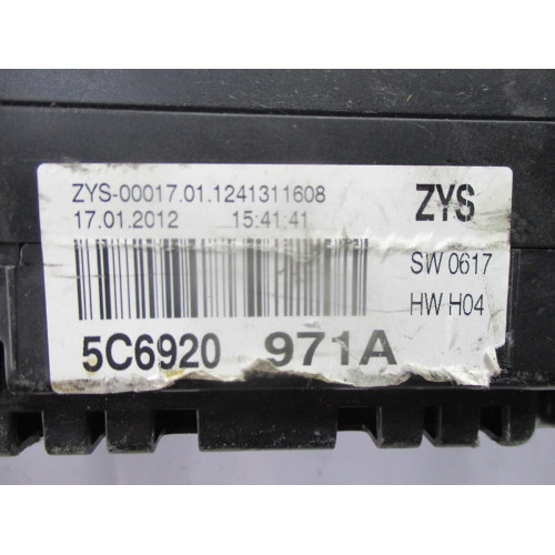 Volkswagen Golf 5 Jetta Dizel Kilometre Saati Gösterge Paneli 5C6920971A