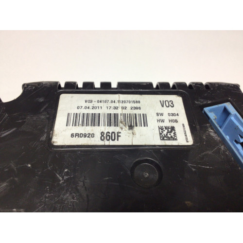 Z Volkswagen Polo Kilometre Saati Gösterge Paneli 6R0920860F