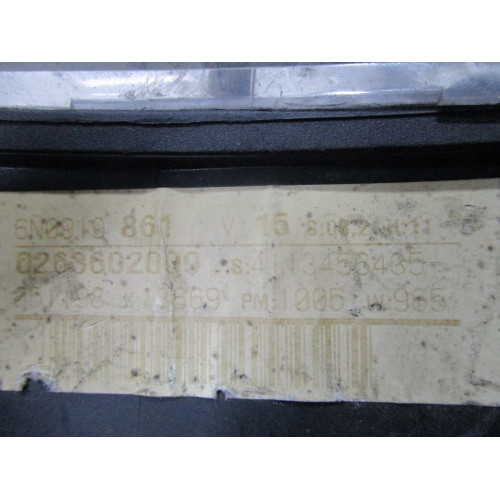 Volkswagen Polo Dizel Kilometre Saati Gösterge Paneli 6N0919861