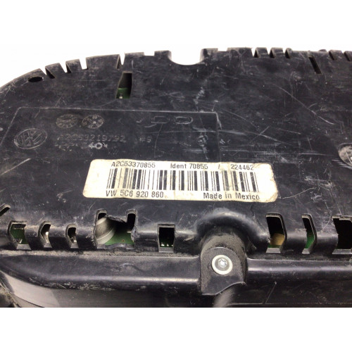 Volkswagen Jetta Kilometre Saati Gösterge Paneli 5C6920860
