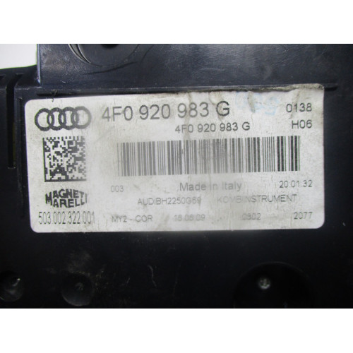 Audi A6 Kilometre Saati Gösterge Paneli 4F0920983G