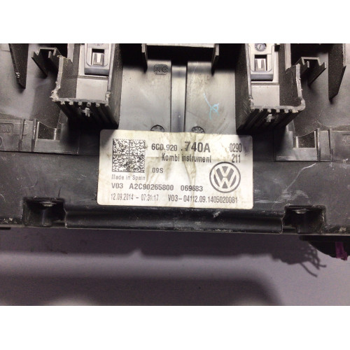 Volkswagen Polo 1.4 TSI Kilometre Saati Gösterge Paneli 6C0920740A