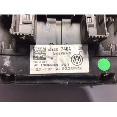 Volkswagen Polo 1.4 TSI Kilometre Saati Gösterge Paneli 6C0920740A