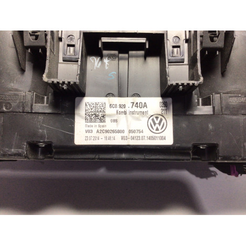 Volkswagen Polo 1.4 TSI Kilometre Saati Gösterge Paneli 6C0920740A
