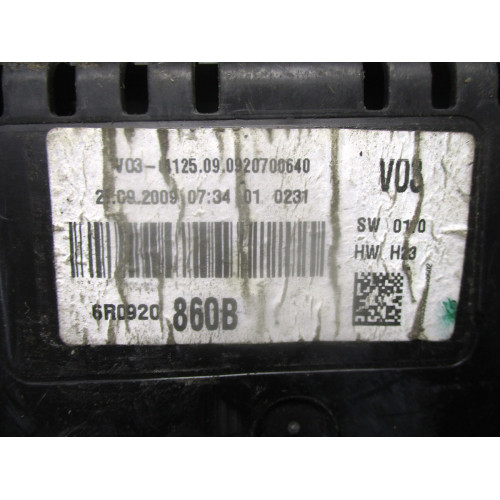 Volkswagen Polo Kilometre Saati Gösterge Paneli 6R0920860B