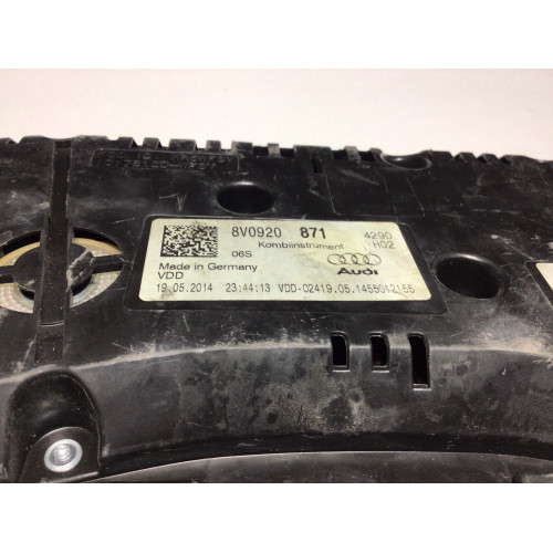 Audi A3 RS3 Kilometre Saati Gösterge Paneli 8V0920871