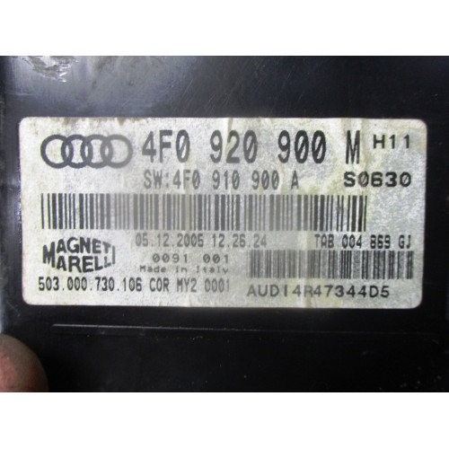 Audi A6 C6 Kilometre Saati Gösterge Paneli 4F0920900M