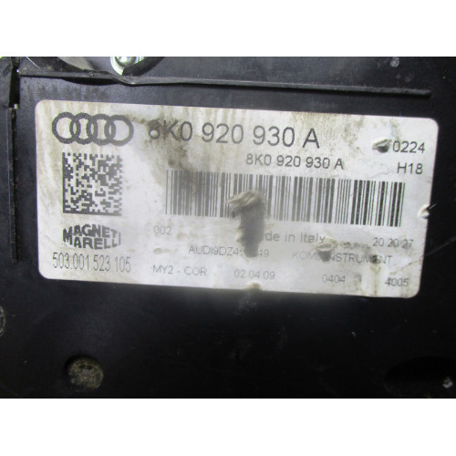 Audi A4 Kilometre Saati Gösterge Paneli 8K0920930A