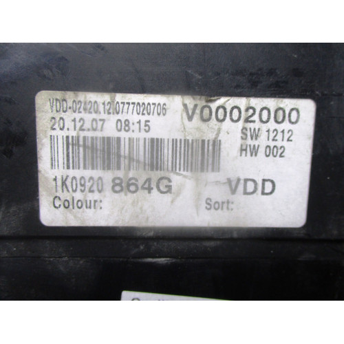 Volkswagen Golf Kilometre Saati Gösterge Paneli 1K0920864G