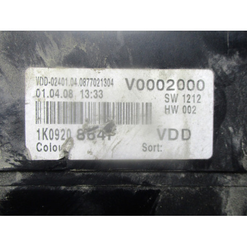 Volkswagen Golf 5 Kilometre Saati Gösterge Paneli 1K0920864A
