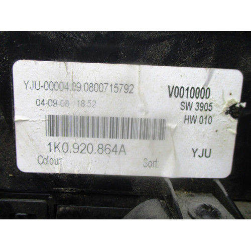 Volkswagen Golf 5 Kilometre Saati Gösterge Paneli 1K0920864A