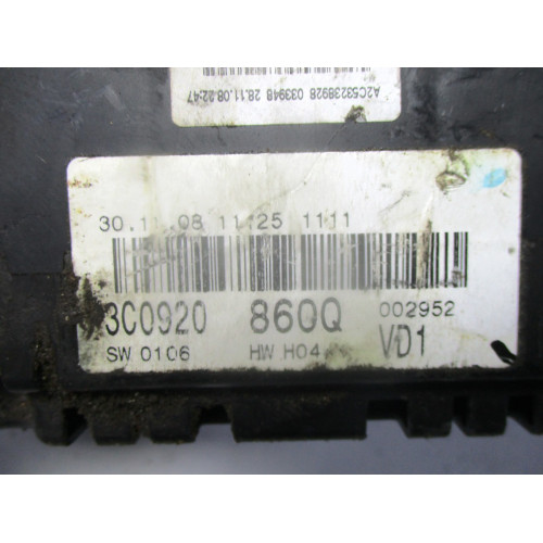 Volkswagen Kilometre Saati Gösterge Paneli 3C0920860Q
