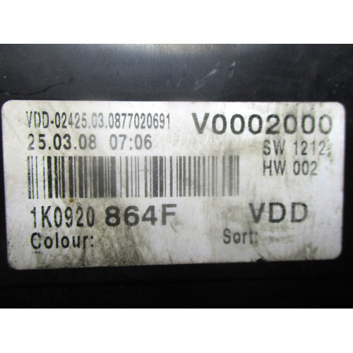 Volkswagen Golf 5 Kilometre Saati Gösterge Paneli 1K0920864F