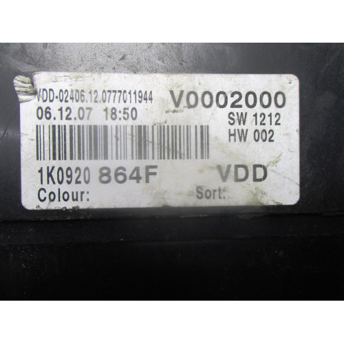 Volkswagen Golf 5 Kilometre Saati Gösterge Paneli 1K0920864F