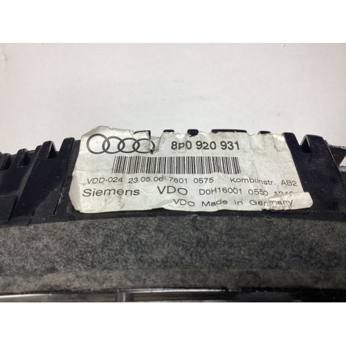 Audi A3 Kilometre Saati Gösterge Paneli 8P0920931